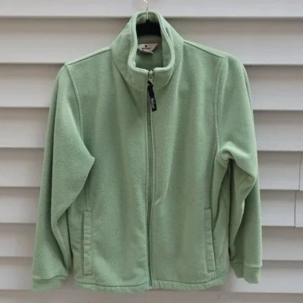 Woolrich Andes Full Zip Fleece Jacket - Aloe